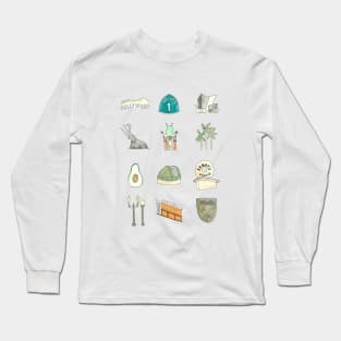 Los Angeles Icons Long Sleeve T-Shirt